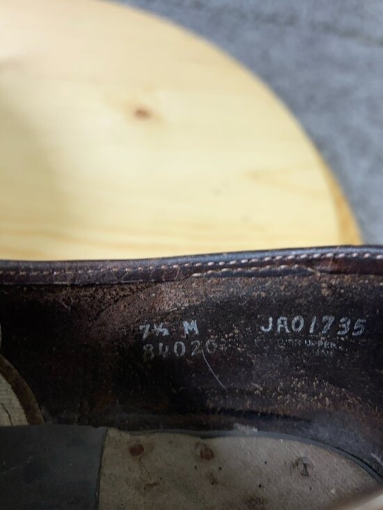 Frye Oxford Shoes Womens 7.5 Brown Leather Vintage Y2K Chunky Vibram Sole Boots - Picture 8 of 9